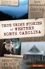Book cover for "True crime stories of western North Carolina"