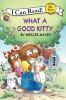 Book cover for "What a good kitty".