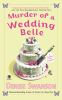Book cover for "Murder of a wedding belle".
