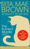 Book cover for "The purrfect murder".