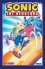 Book cover for "Sonic the Hedgehog".