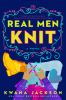 Book cover for "Real men knit"
