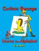 Book cover for "Curious George learns the alphabet".