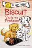 Book cover for "Biscuit visits the firehouse".