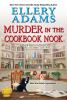 Book cover for "Murder in the cookbook nook".