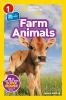 Book cover for "Farm animals".