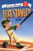 Book cover for "Flat Stanley at bat".