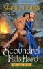 Book cover for "The scoundrel falls hard".