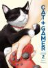 Book cover for "Cat + gamer".