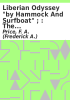 Book cover for "Liberian odyssey "by hammock and surfboat"".