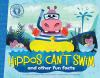 Book cover for "Hippos can't swim".