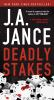 Book cover for "Deadly stakes".