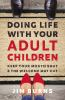 Book cover for "Doing life with your adult children"