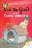 Book cover for "Nate the Great and the mushy valentine".