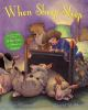 Book cover for "When sheep sleep"