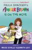 Book cover for "Paula Danziger's Amber Brown is on the move".