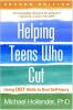 Book cover for "Helping teens who cut"