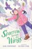 Book cover for "Sparrow spreads her wings"