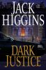 Book cover for "Dark justice".