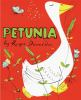 Book cover for "Petunia"
