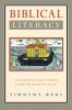 Book cover for "Biblical literacy".