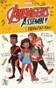 Book cover for "Avengers assembly".