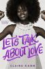 Book cover for "Let's talk about love"