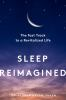 Book cover for "Sleep reimagined"
