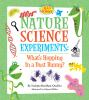 Book cover for "Nature science experiments"