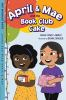 Book cover for "April & Mae and the book club cake".