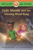 Book cover for "Judy Moody and the missing mood ring".