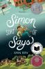 Book cover for "Simon sort of says"