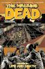 Book cover for "The walking dead".