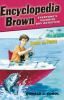 Book cover for "Encyclopedia Brown keeps the peace".