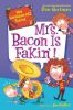 Book cover for "Mrs. Bacon is fakin!".