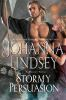 Book cover for "Stormy persuasion".