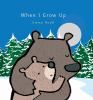 Book cover for "When I grow up".