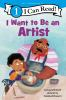 Book cover for "I want to be an artist"