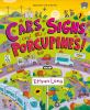 Book cover for "Cars, signs, and porcupines!".