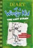 Book cover for "Diary of a wimpy kid".