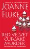 Book cover for "Red velvet cupcake murder".