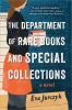 Book cover for "The department of rare books and special collections"