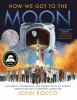 Book cover for "How we got to the moon"