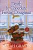 Book cover for "Death by chocolate frosted doughnut".