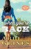Book cover for "When you're back".