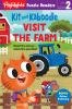 Book cover for "Kit and Kaboodle visit the farm"