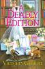Book cover for "A deadly edition".