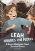 Book cover for "Leah braves the flood".