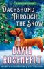 Book cover for "Dachshund through the snow".