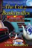 Book cover for "The cat of the Baskervilles".